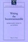Writing the Incommensurable: Kierkegaard, Rossetti and Hopkins
